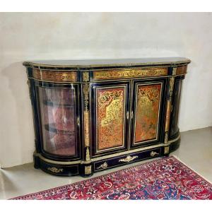 Large Sideboard In Boulle Marquetry Napoleon III Period