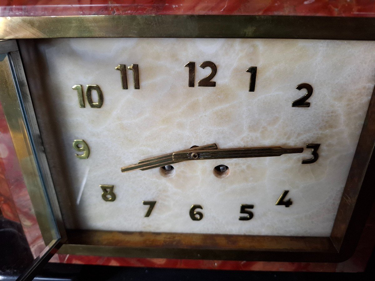 Art Deco Clockset-photo-2