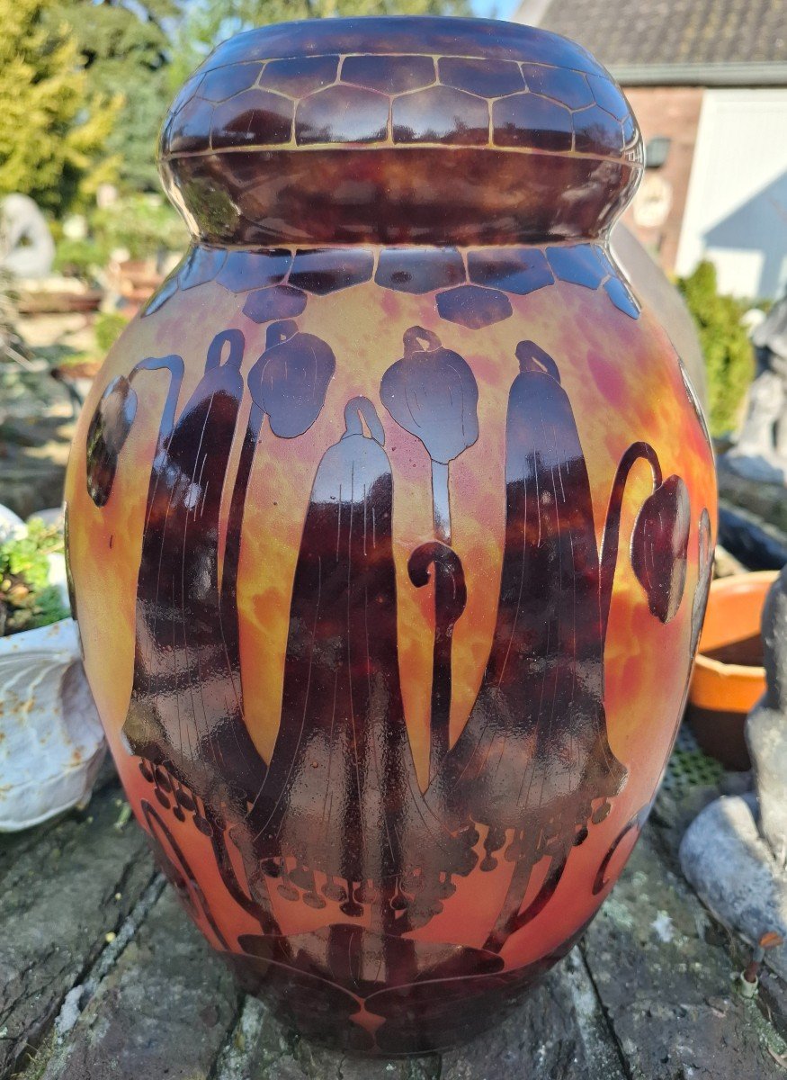 Vase Le Verre Francais Capanula