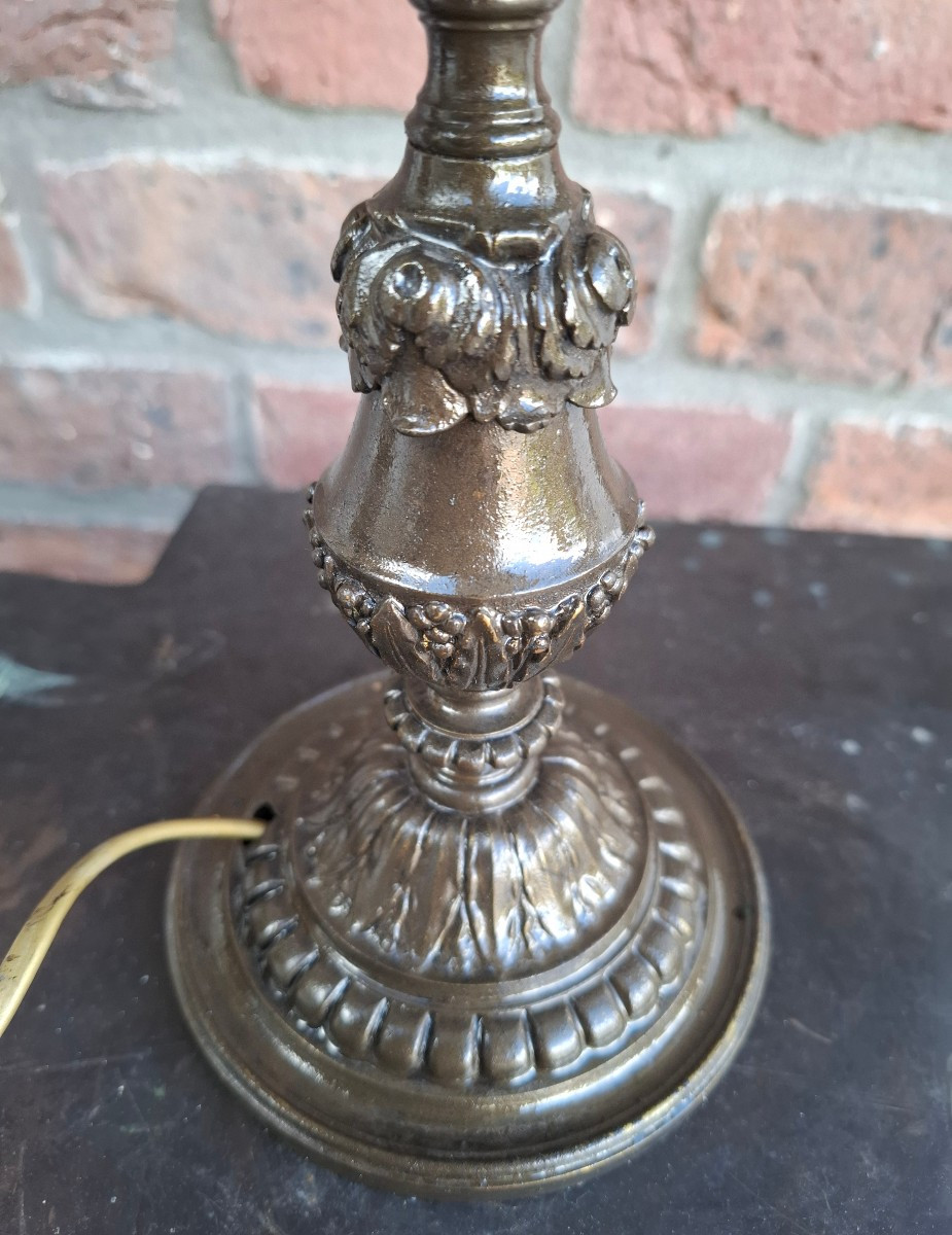 Lampe Bronze Muller Freres Luneville -photo-1