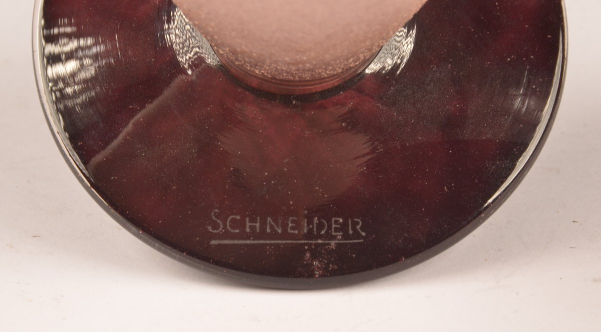 Vase Schneider Art Deco-photo-2