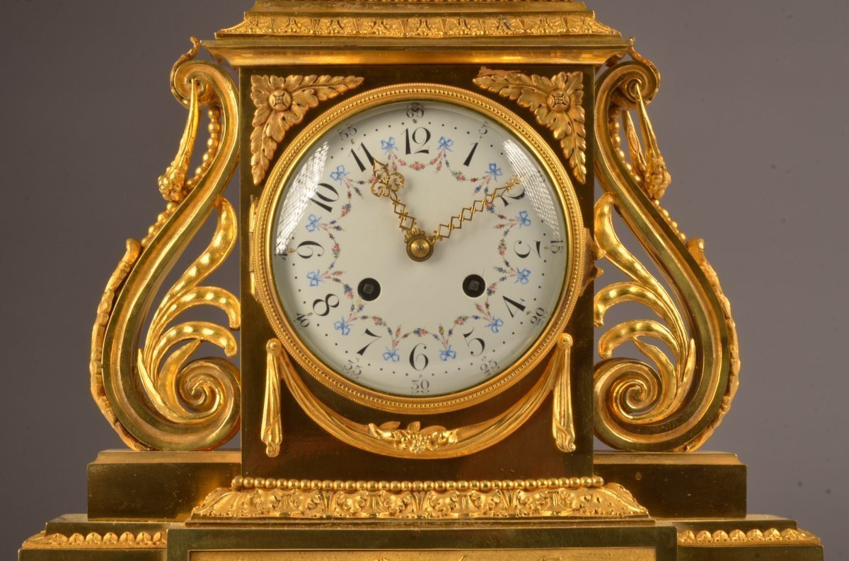 Gilt Bronze Clock-photo-3