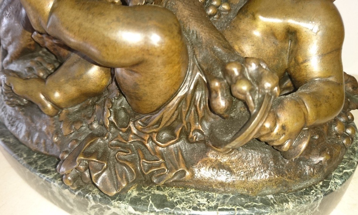 Bronze Mathurin Moreau (1822-1912)-photo-3