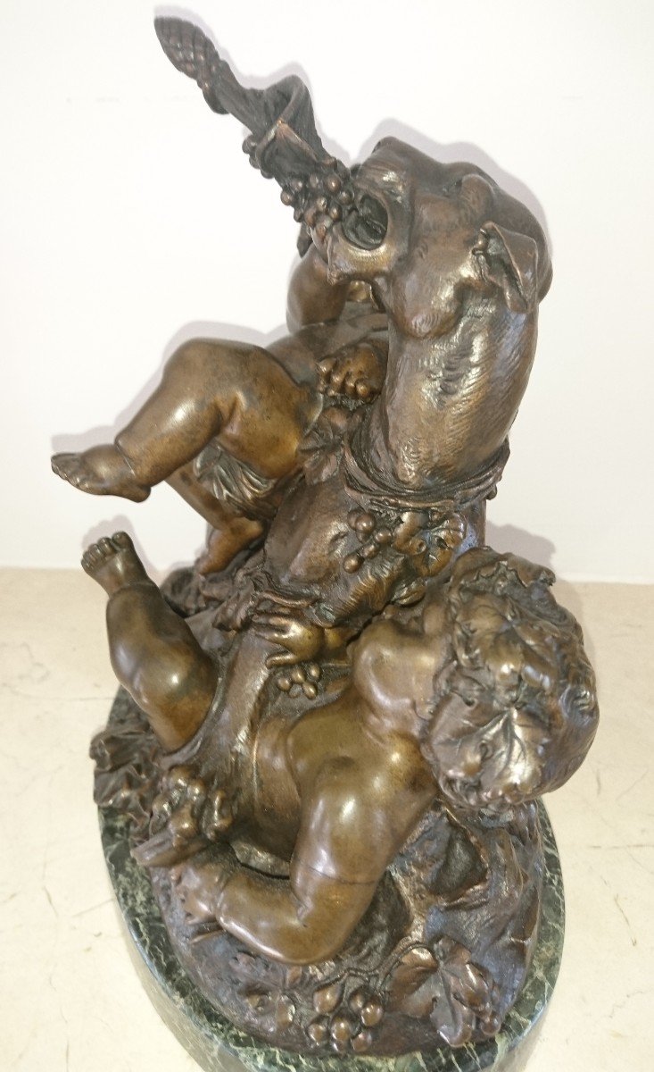 Bronze Mathurin Moreau (1822-1912)-photo-2