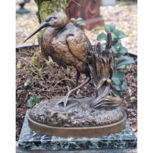 Bronze Heron Laquis 1816/1887