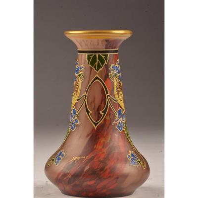 Vase Signed Legras