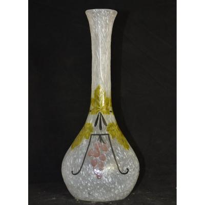 Vase  Art Deco Signé Legras