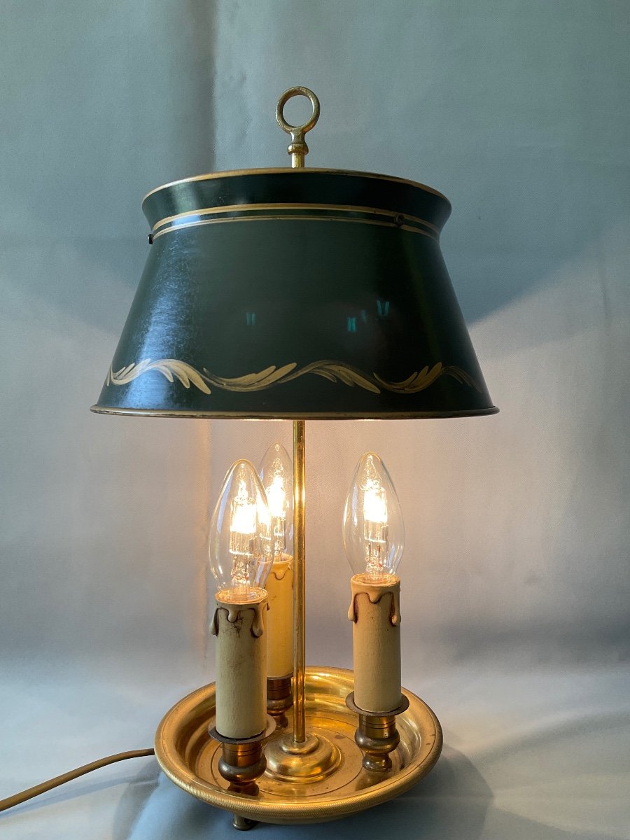 20th Century Bronze Hot Water Bottle Lamp -photo-4