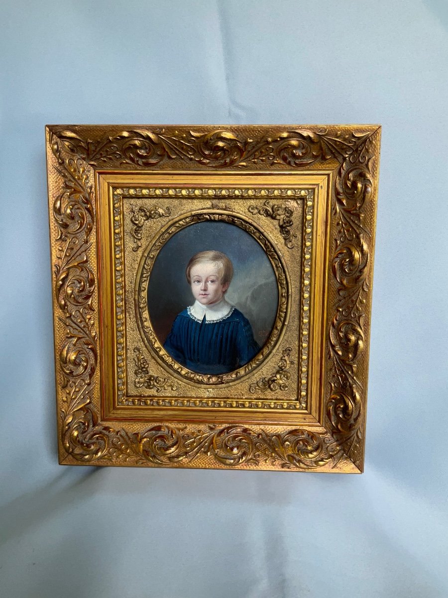 Portrait Of A Child Middle 19th Century -photo-5