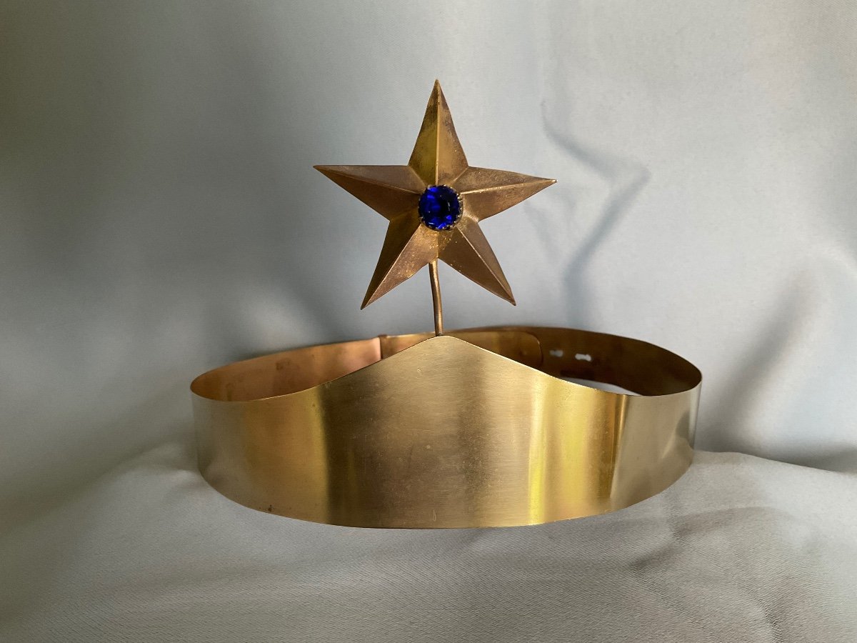 Brass Processional Crown-photo-2