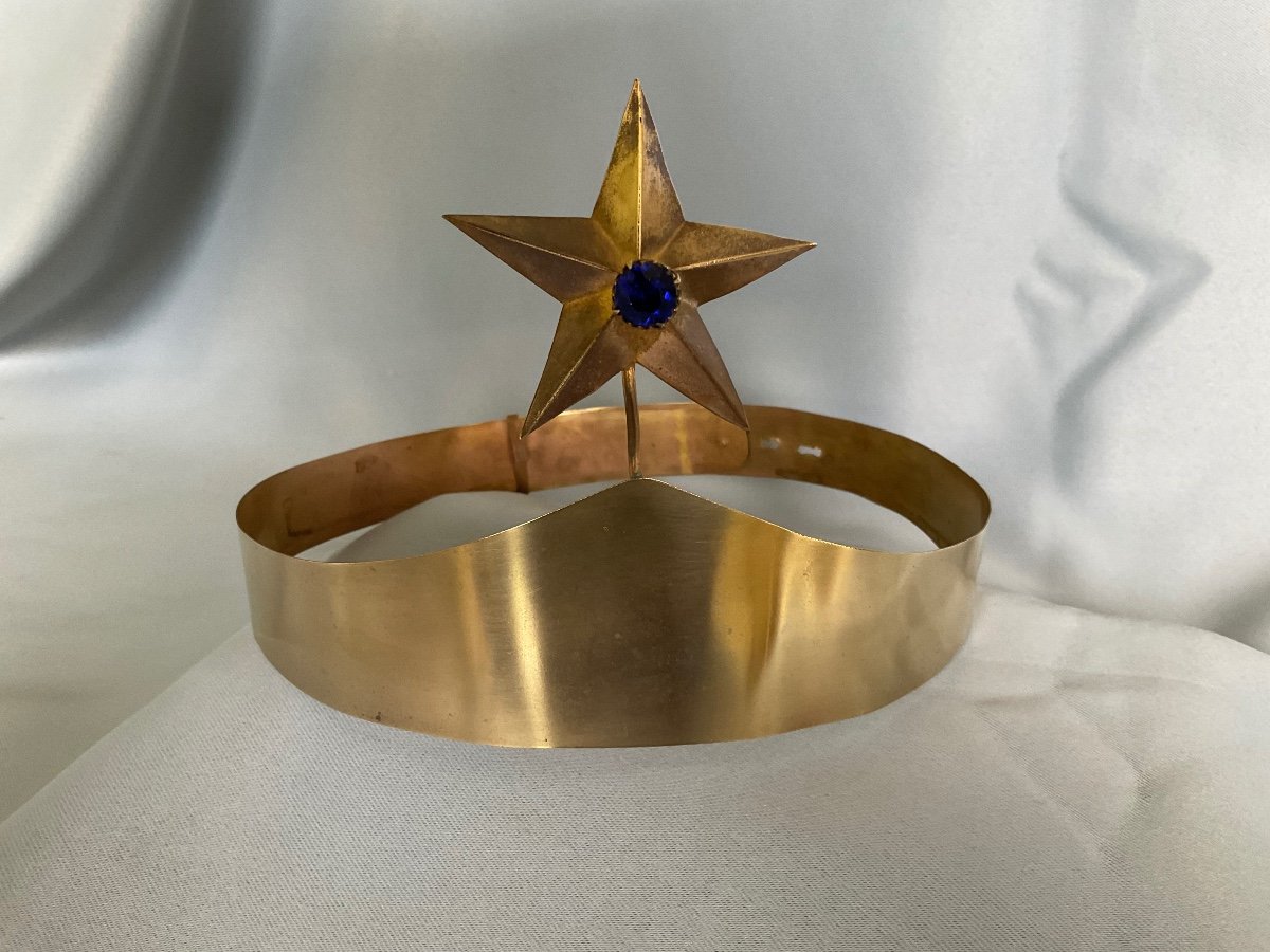 Brass Processional Crown-photo-3