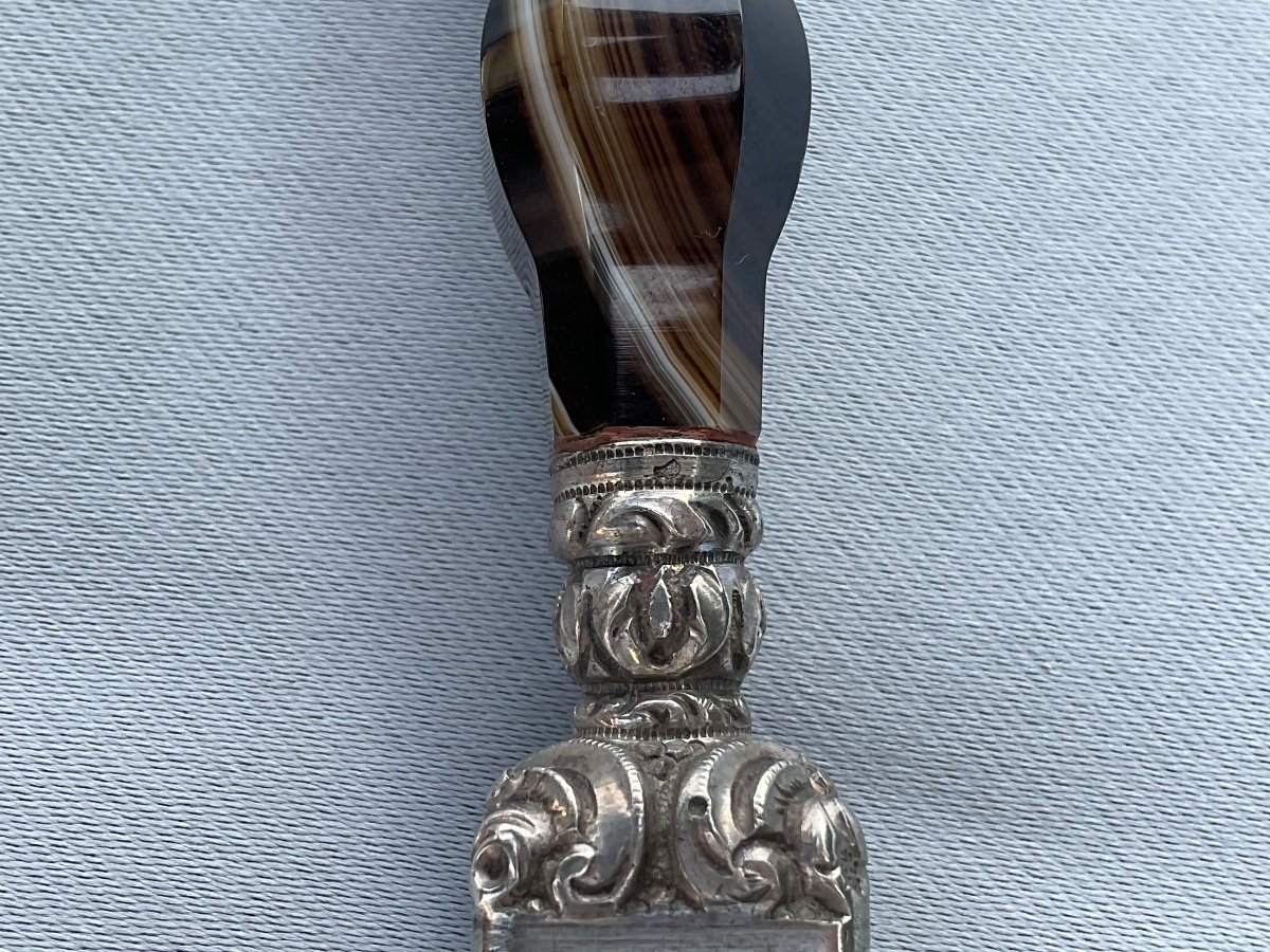 19th Century Agate Sealing Seal -photo-3