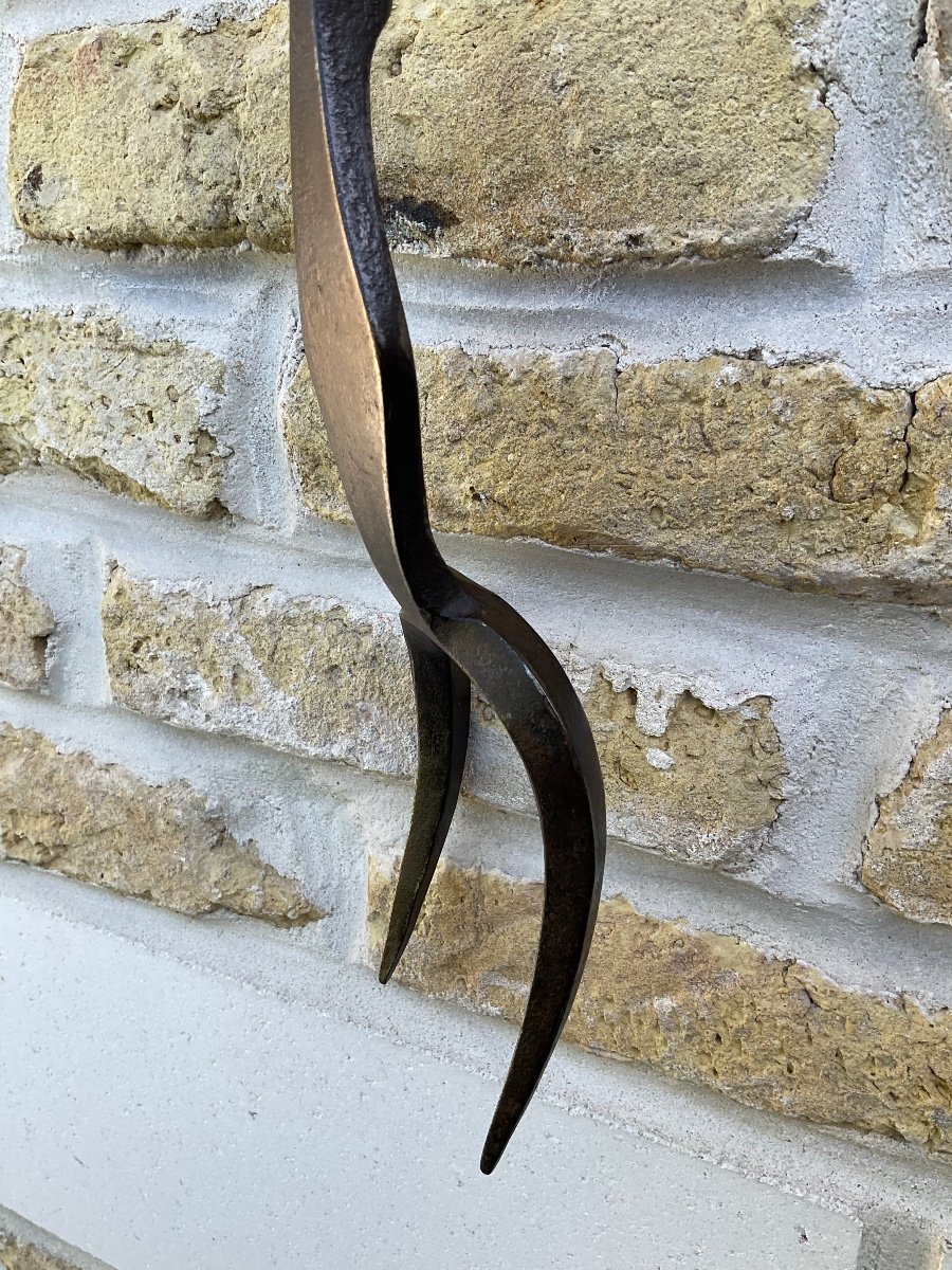 Wrought Iron Fork, Late 18th Century -photo-2