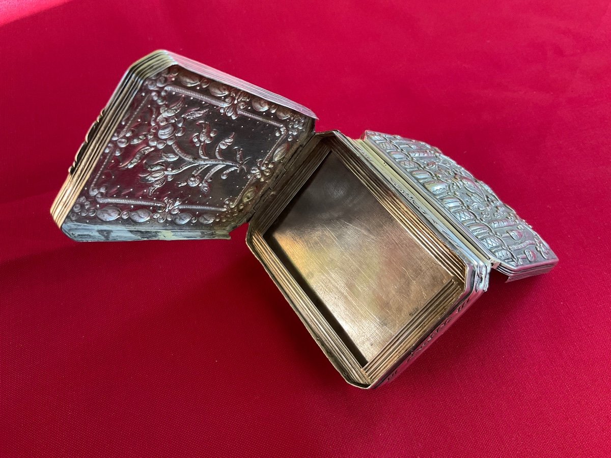 Silver System Box Mid 19th Century -photo-3