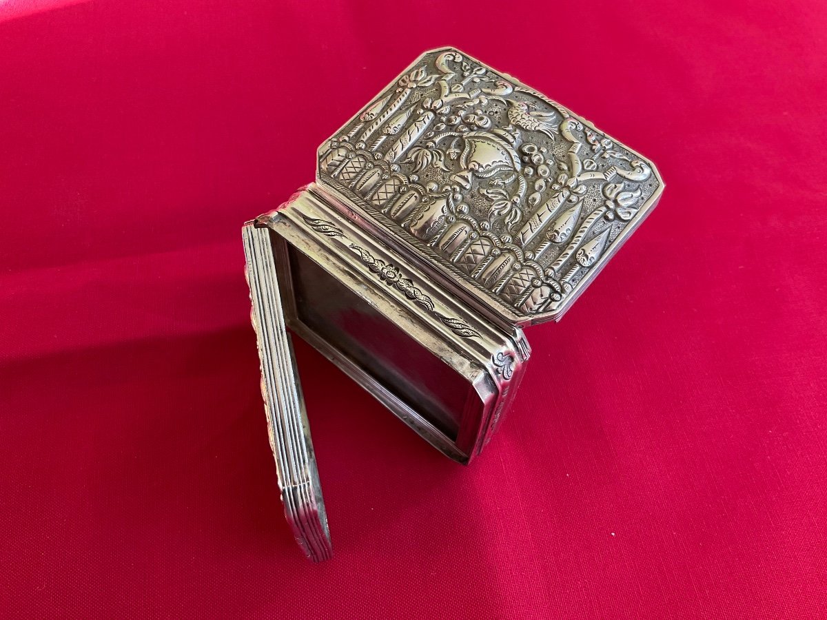 Silver System Box Mid 19th Century -photo-4