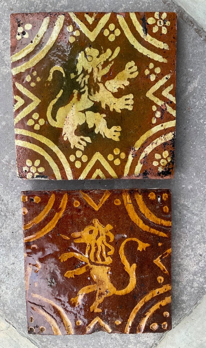 Flanders Terracotta Tiles Late 17th Century -photo-3