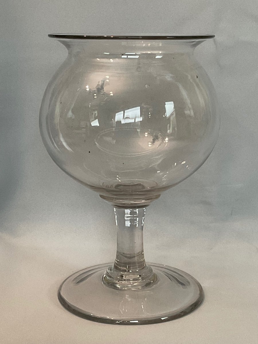 Leech Jar Glassware Early 19th Century -photo-2