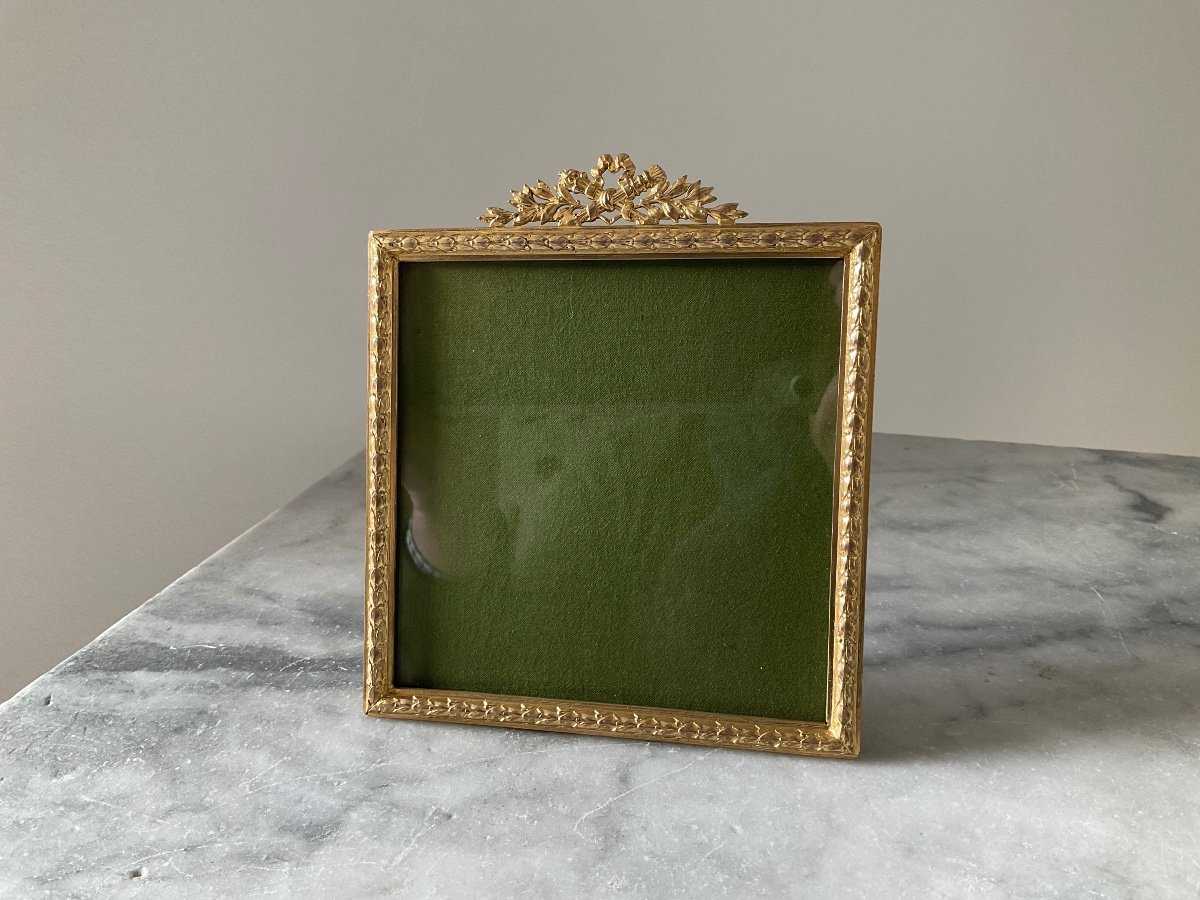 Lxvi Style Gilt Bronze Frame -photo-4