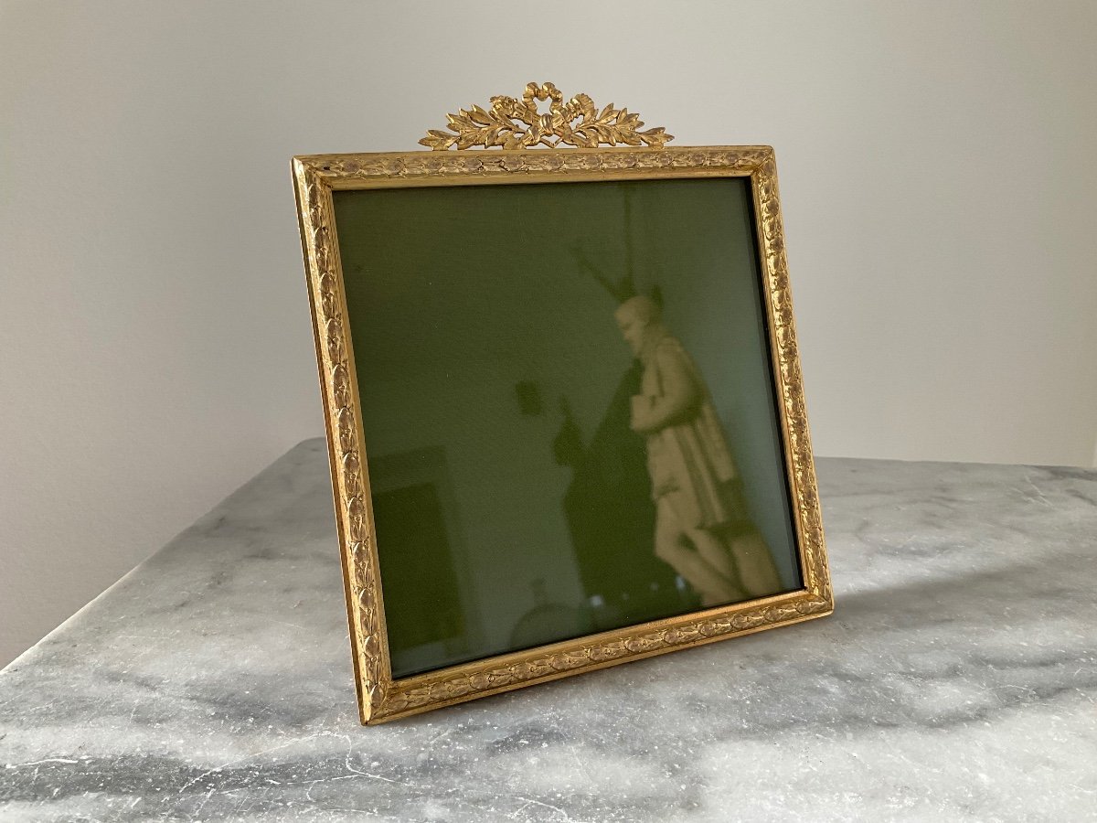 Lxvi Style Gilt Bronze Frame -photo-2