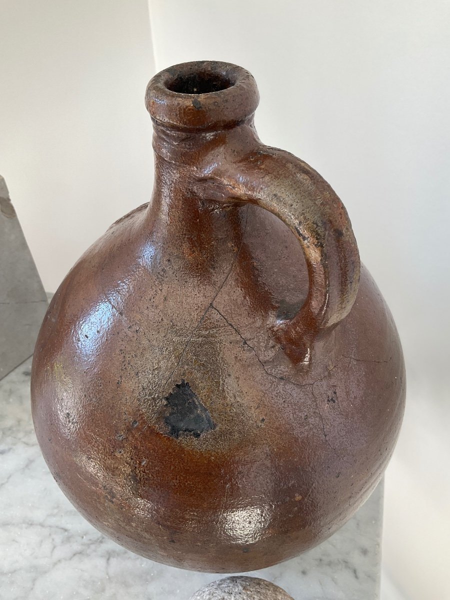 Bellarmine Stoneware Jug Dated First Quarter 17th Century -photo-4