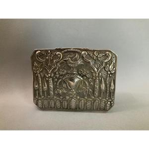 Silver System Box Mid 19th Century 