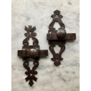 Wrought Iron Latches Early 18th Century 