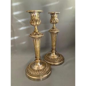 Lxvi Style Candlesticks Napoleon III Period