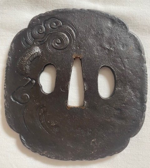 Dragon Tsuba-photo-2