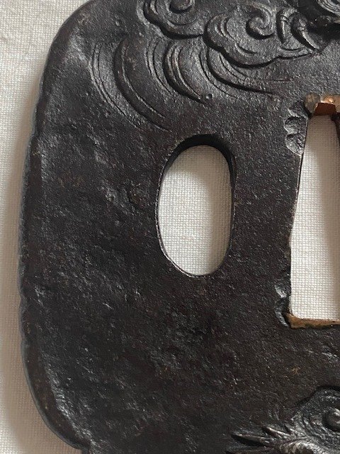 Dragon Tsuba-photo-2