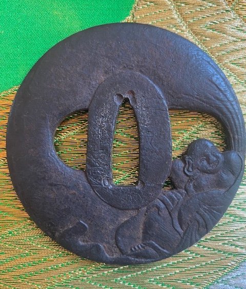 Tsuba A Buddhist Decor