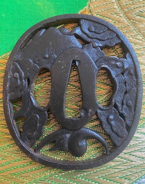 Tsuba Mount Fuji