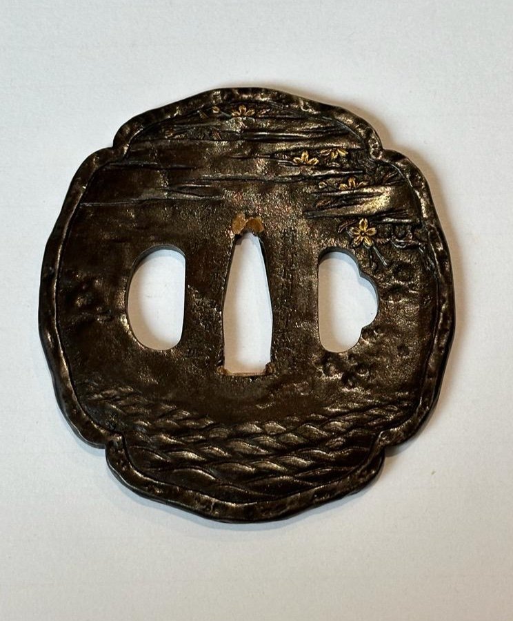 Tsuba Cerisier