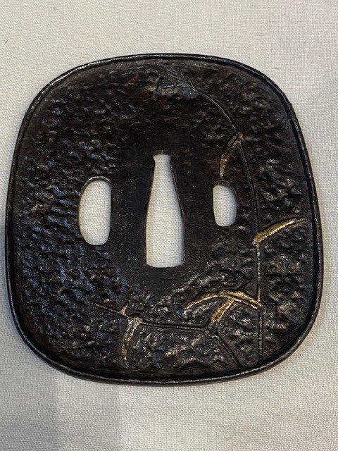 Lot Deux Tsuba Japonaise-photo-3