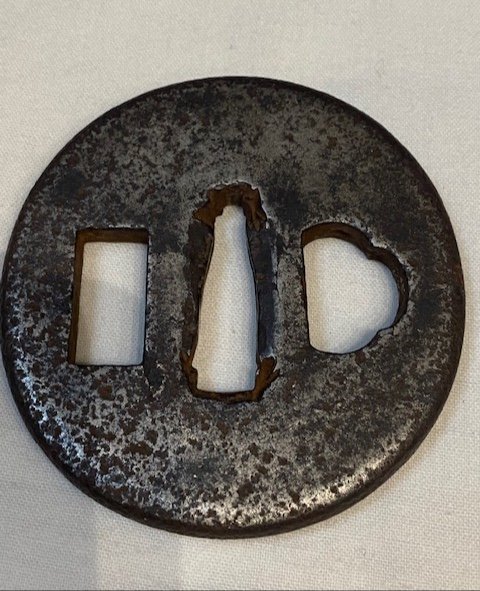 Lot Deux Tsuba Japonaise-photo-4