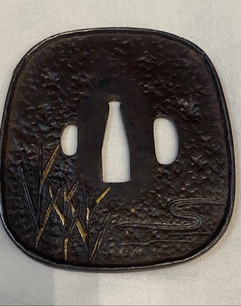 Lot Deux Tsuba Japonaise-photo-2