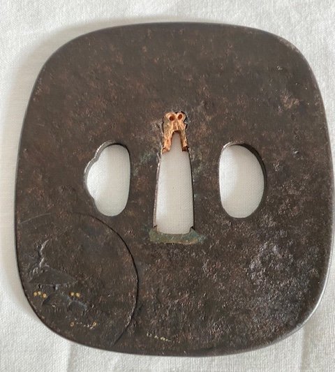 Tsuba A Character Decor-photo-2