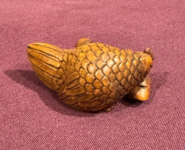 Netsuke Hen And Chicks-photo-1