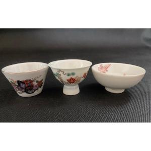 Lot Sake Cups