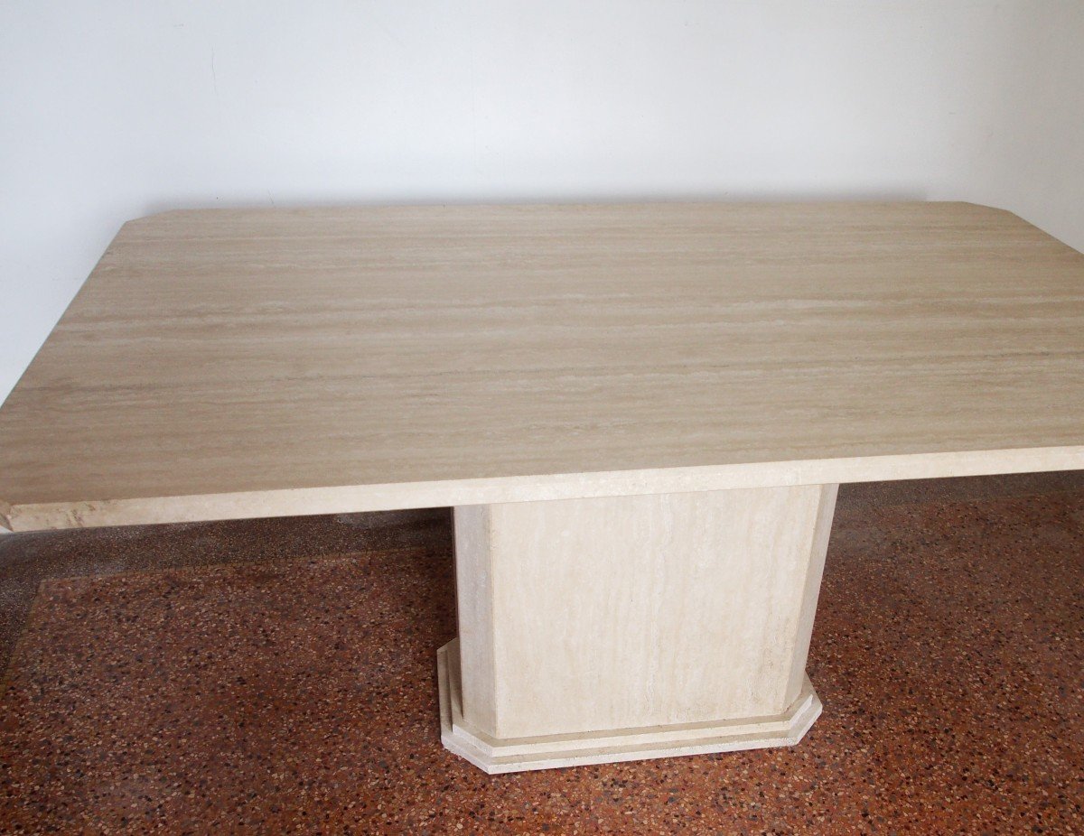 Travertine Dining Table-photo-4