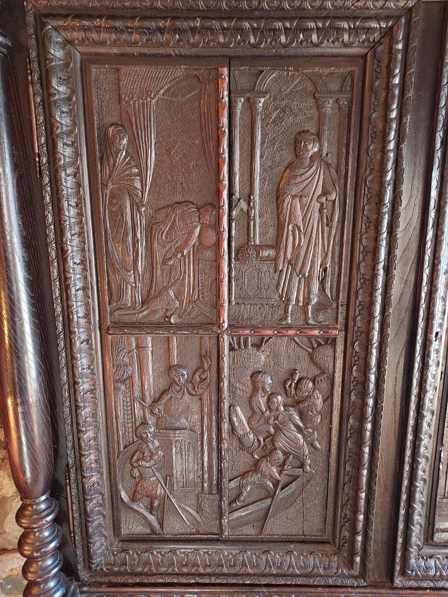 Sideboard Dresser Carved Doors-photo-5