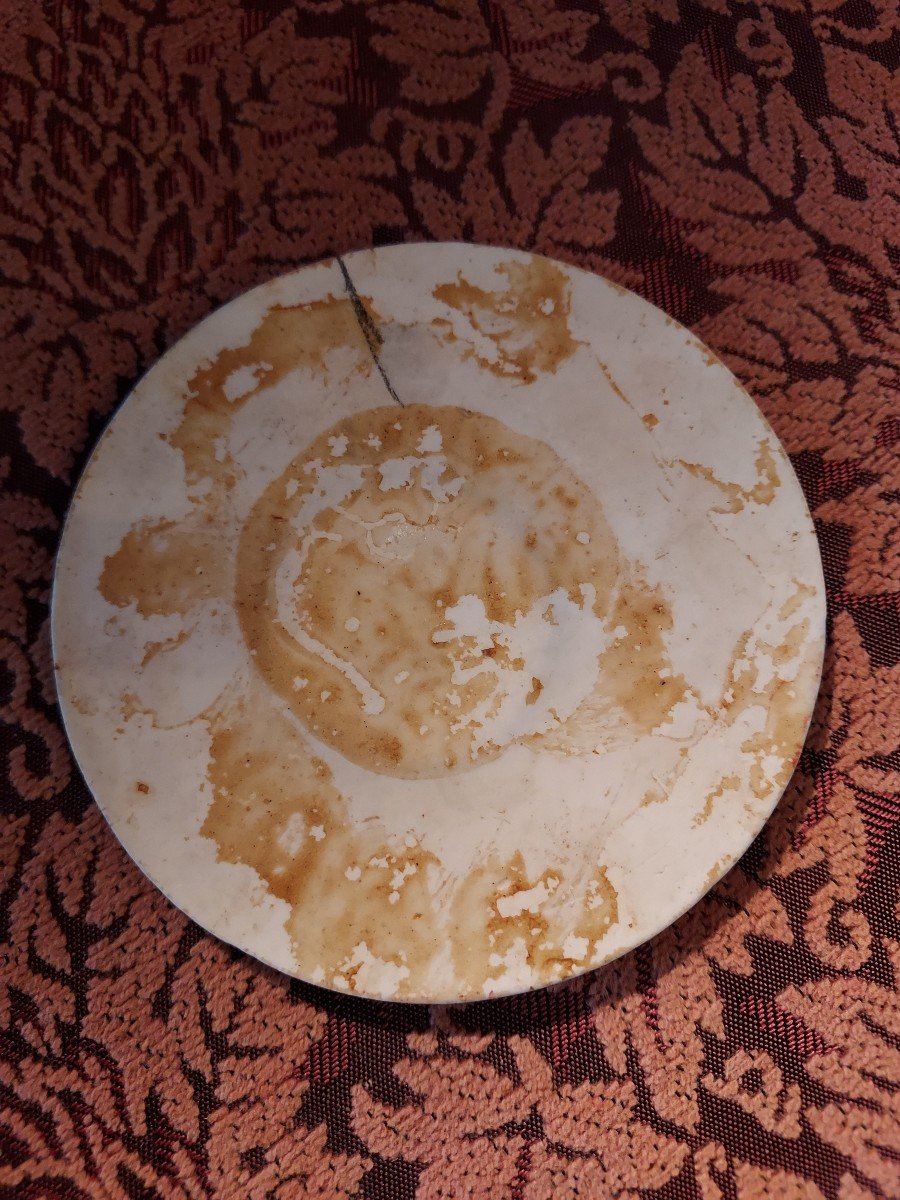 Christ On Porcelain Plate Paste On Paste Limoges-photo-2