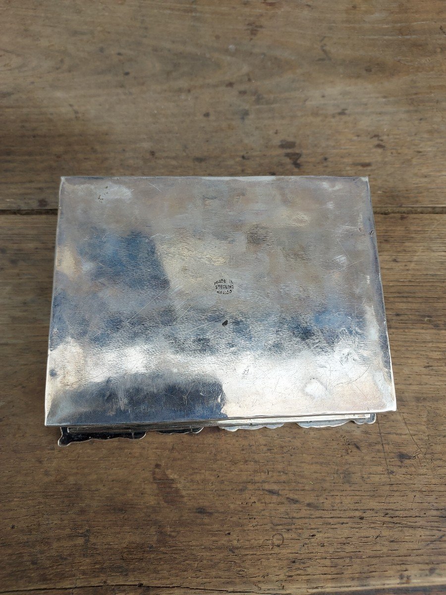 Mexico Sterling Silver Box Box-photo-2