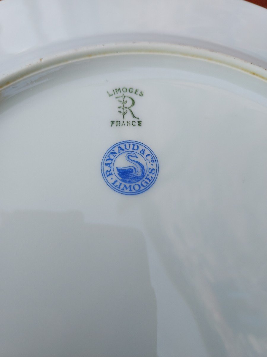 12 Assiettes Limoges Raynaud Kiang-she Puiforcat-photo-3