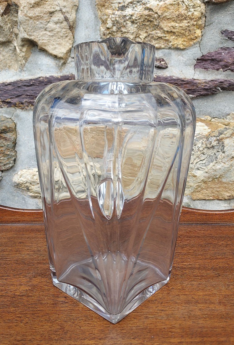 Carafe, Pichet, Broc En Cristal De Baccarat (modèle Rare)-photo-3