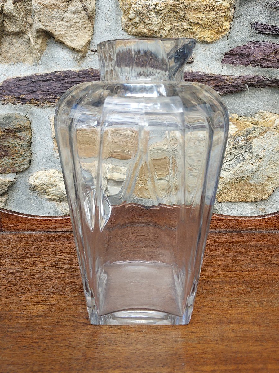 Carafe, Pichet, Broc En Cristal De Baccarat (modèle Rare)-photo-4