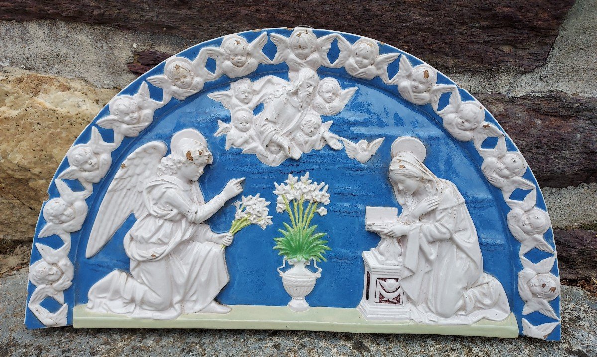 Cantagalli Firenze Italian Majolica Pierro Della Robbia