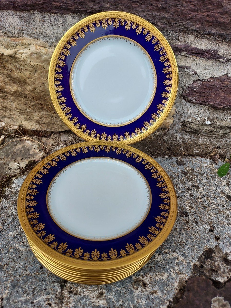 12 Limoges Haviland Dessert Plates -photo-4