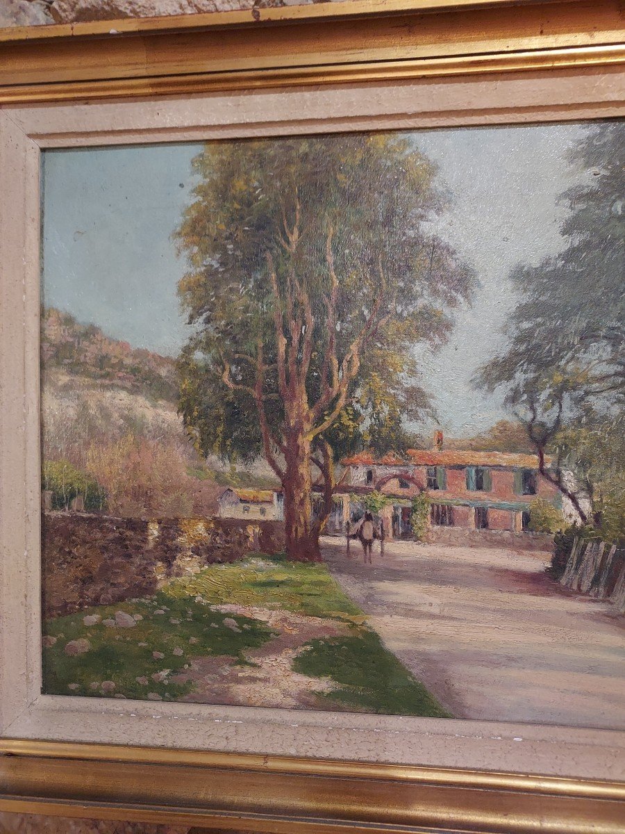 Oil On Canvas Villa In Nice Saint-isidore District-photo-3