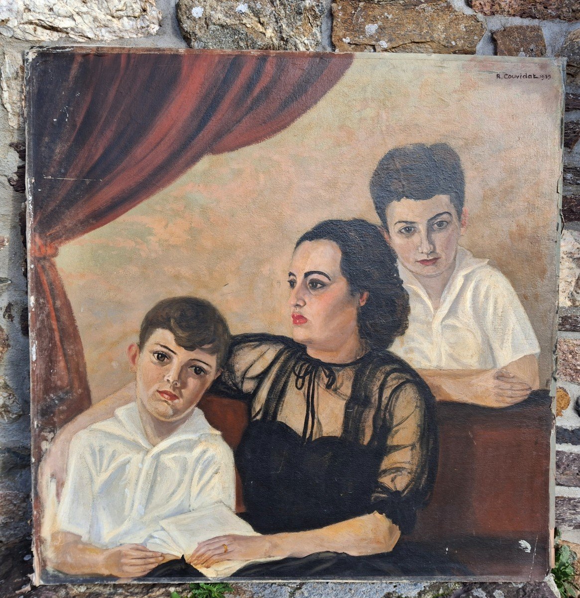 Portrait De Famille Algérie 1939 