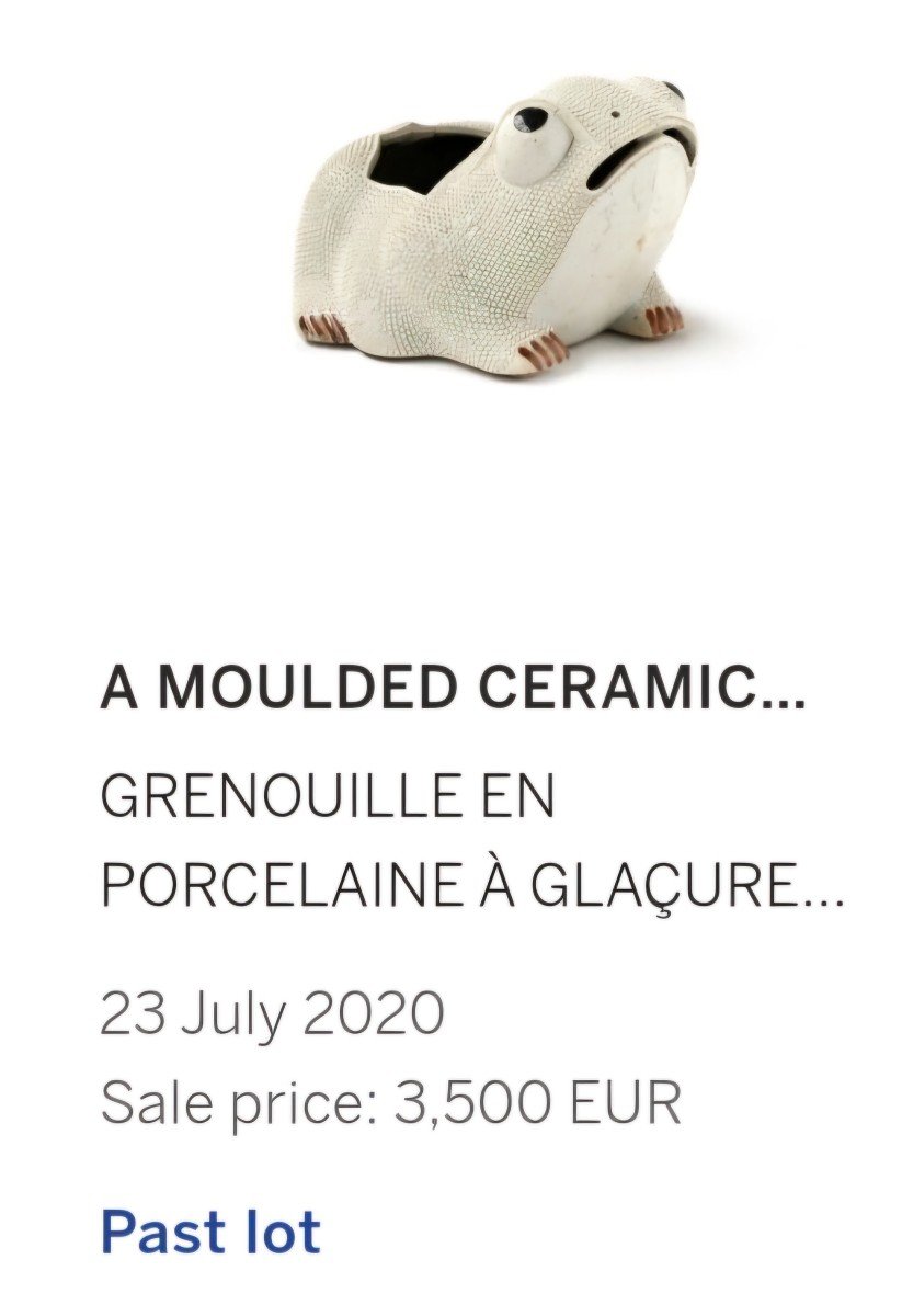 Grenouille En Porcelaine Chine Dynastie Qing-photo-7